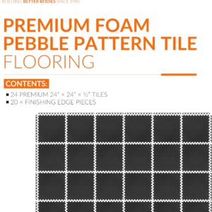 CAP Puzzle Exercise Mats | 1/2” Thick EVA Interlocking Foam Tiles for Home Gym Flooring | Multiple Options