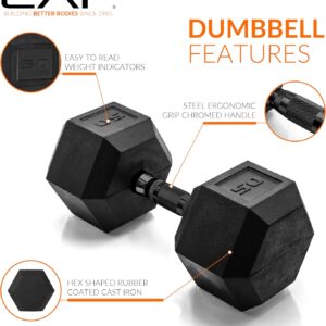 CAP Barbell Coated Dumbbell Weight | Multiple Options Pairs & Sets