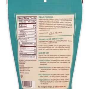 Bob’s Red Mill All Natural Whey Protein Powder, 12 Ounce