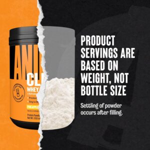 Clear Whey Isolate Protein Powder – Easy to Digest and Mix, 5g BCAA, Deliciously Juicy, Refreshing Anytime Drink for Men and Women, Pineapple Orange 500g (20 Servings)