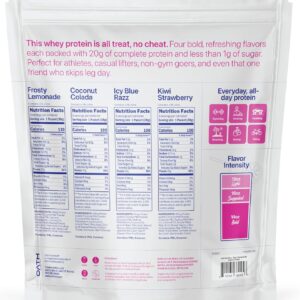 Oath Nutrition Clear Whey Isolate Protein Powder Variety Pack, 12 Pack