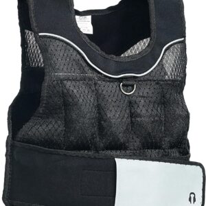 CAP Barbell Adjustable Weighted Vest | 20-150 lbs | Heavy-Duty Workout Vest with Removable Iron Weights for Strength Training, Cardio, Running, and Calisthenics