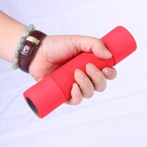 VANZACK Small Red Dumbbell 0.5kg Neoprene Coated Hand Weight for Women Home Gym Strength Training Exercise