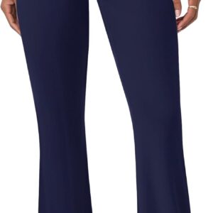 Flare Leggings for Women Fold Over Yoga Pants Stretch Bell Bottom Y2K Lounge Casual Sweatpants
