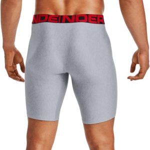 Under Armour Men’s Multi-Pack Performance Tech Long-Leg Boxer Brief, 9″ Inseam, All-Day Comfort