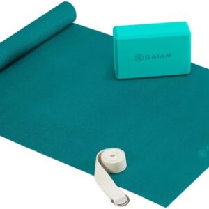 Gaiam 4mm Beginners Yoga Kit