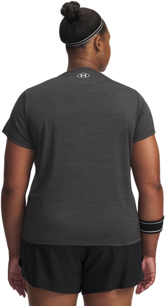 Under Armour Women's Velocity Twist Short Sleeve V Neck T Shirt - Image 2
