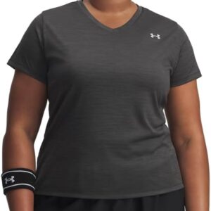 Under Armour Women’s Velocity Twist Short Sleeve V Neck T Shirt