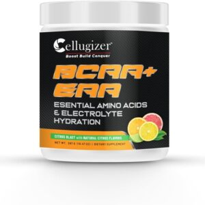 BCAA + EAA + Electrolytes | New & Improved | 6.5g EAAs, 5g BCAAs, Hydration Matrix | Citrus Blast Flavor | 30 Servings