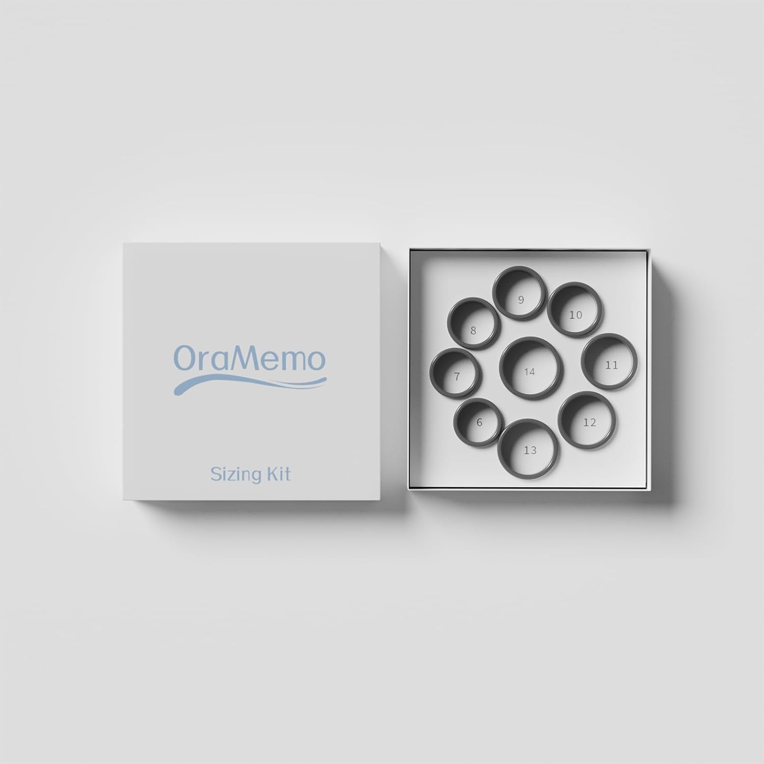 Sizing Kit 1.0, Size Before Buying the Smart Ring, 9 Sizes from Size 6-14, Only Accurate Measurement Smart Ring 1.0