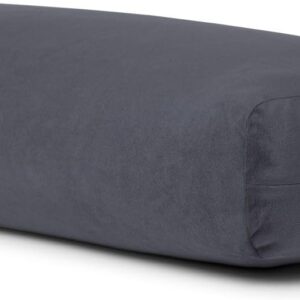 Manduka enlight Bolster Pillow – Yoga Pillow with Machine Washable Microfiber Cover, Curved Design for Optimal Workout and Meditation Support, Yoga and Pilates Equipment