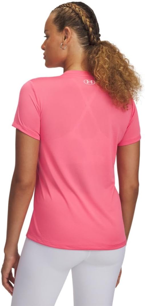 Under Armour Womens Tech Short Sleeve V Neck - Image 2