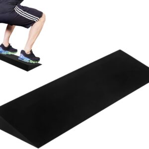 Squat Wedge Block | Yoga Wedge | Lightweight EVA Non-Slip Slanting Yoga Pilates Wedges | Portable Lacing Board for Wrist and Lower Back Support | Slant Board for Comfortable Yogas Poses and Angles