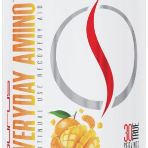 Purus Labs Everyday Amino BCAA Powder | Amino Acids for Muscle Hydration & Recovery | Sugar Free & Gluten Free | 30 Servings (Fresh Mango Tangerine)