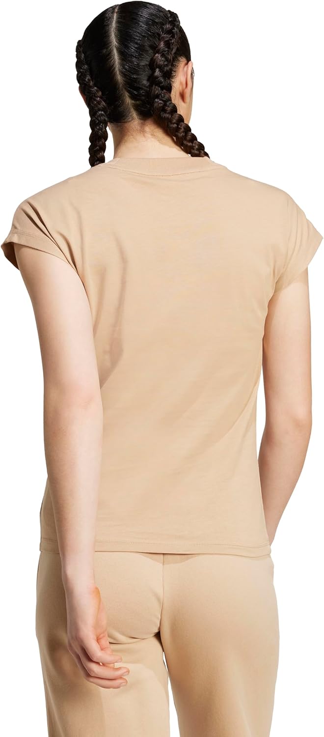 adidas Women's Linear Single Jersey Sportswear T-Shirt - Image 3
