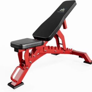 MAJOR FITNESS Weight Bench, Adjustable Workout Bench for Strength Training, Bench Press, and Full-Body Workouts for Home Garage Gym