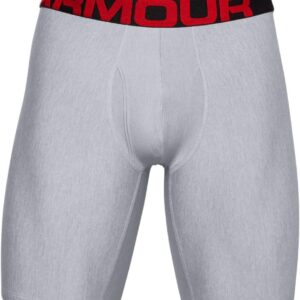 Under Armour Men’s Multi-Pack Performance Tech Long-Leg Boxer Brief, 9″ Inseam, All-Day Comfort