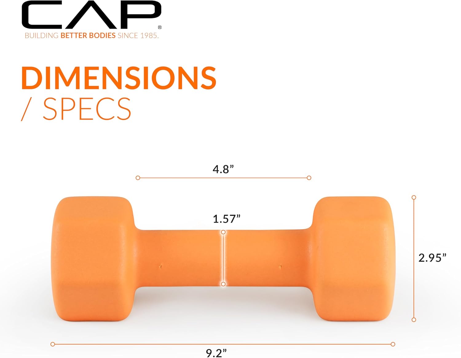 CAP Neoprene Coated Dumbbell Weights | Multiple options - Image 3