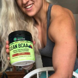 Clean BCAA – 2:1:1 Food Sourced BCAAs Powder & Coconut Water Electrolytes Recovery & Amino Energy Supplement – Award Winning Vegan Amino Acid Supplement – 30 Servings (30, Fruit Punch)