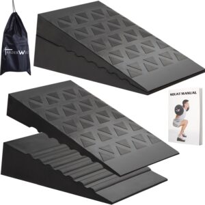 Squat Wedge Height Adjustable Slant Board for Heel Elevated Squats Calf Stretcher Block Enhance Mobility And Strength Performance