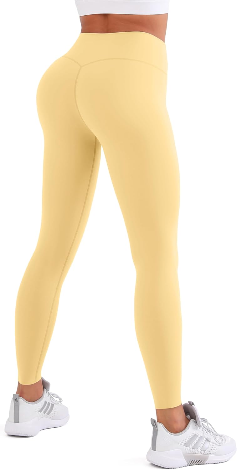 CHANAN High Waisted Leggings for Women No See Through Tummy Control Buttery Soft Yoga Pants for Workout Athletic Running - Image 8