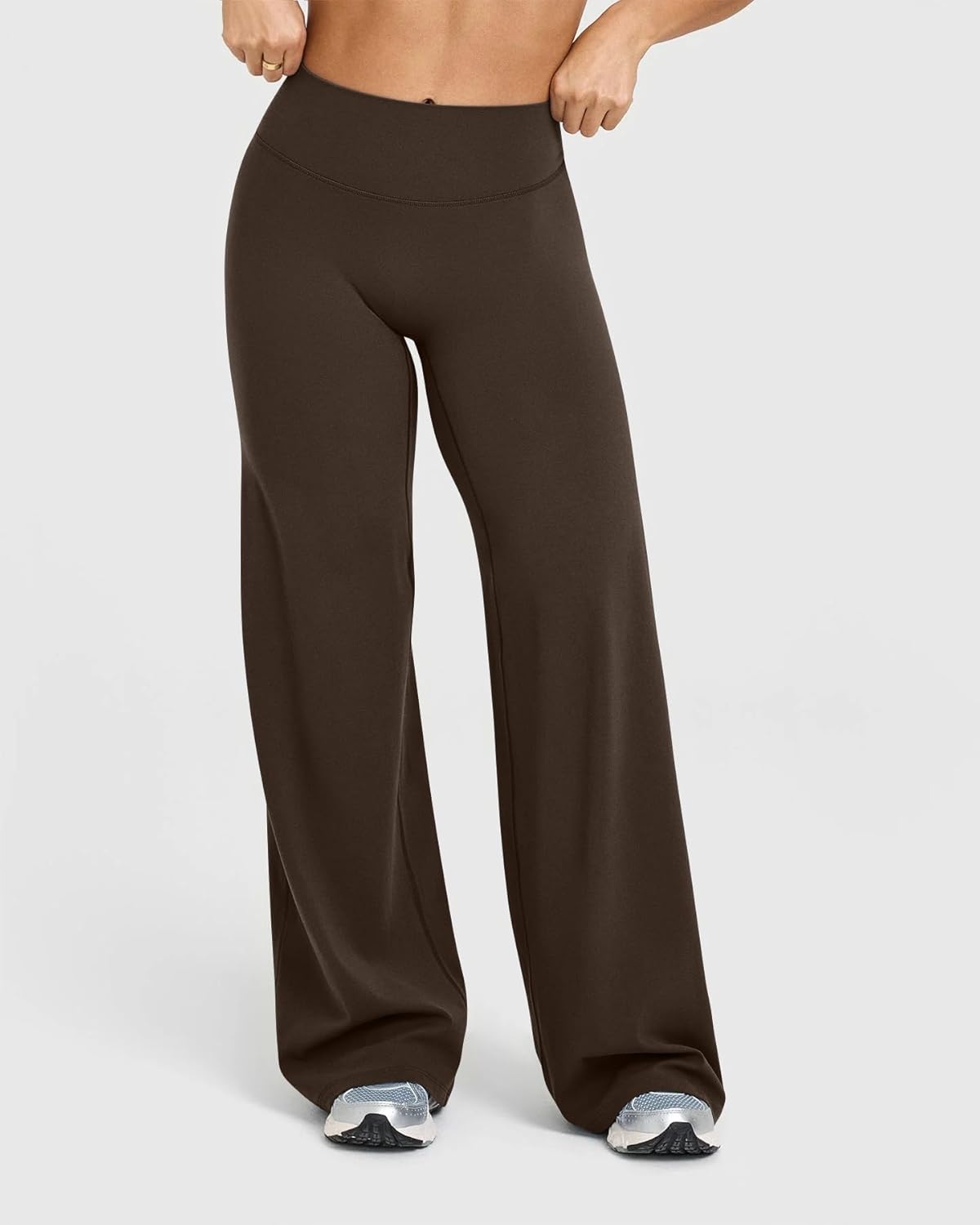 OQQ Yoga Pants Women High Waist Stretch Casual Soft Straight Leg Bottoms - Image 2