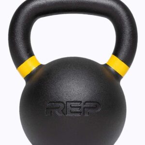 REP Fitness Kettlebell Set and Singles, 4kg to 24kg, 9lb to 53lb Weight Range, Cast Iron, Strength Exercise Training, Home Gym, Power Workout Equipment, Free Weights, Dumbbell Alternative