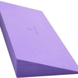 Hugger Mugger Yoga Wedge – Gentle Lift for Sensitive Wrists, Durable and Stable, Supports Joints, Great for Downward Dog