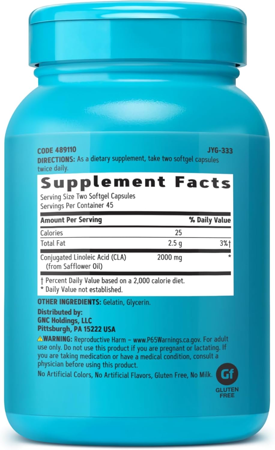 GNC Total Lean Premium CLA 3-6-9 | Improves Body Composition & Muscle Tone, Fuels Energy Without Stimulants, Supports Cardiovascular & Joint Health | 90 Softgel Capsules - Image 2