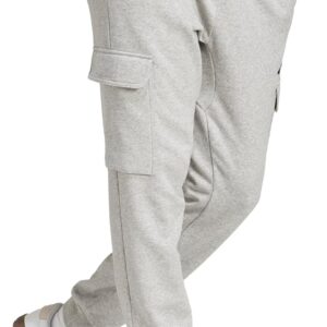adidas Mens Essentials Feel Cozy Fleece Cargo Pants