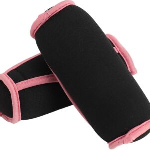 ZJchao Soft Hand Weights Set Comfortable Grip for Running Fitness, 1LB Soft Dumbbells for Men Women, Neoprene Hand Weight Sets,2 X Dumbbells