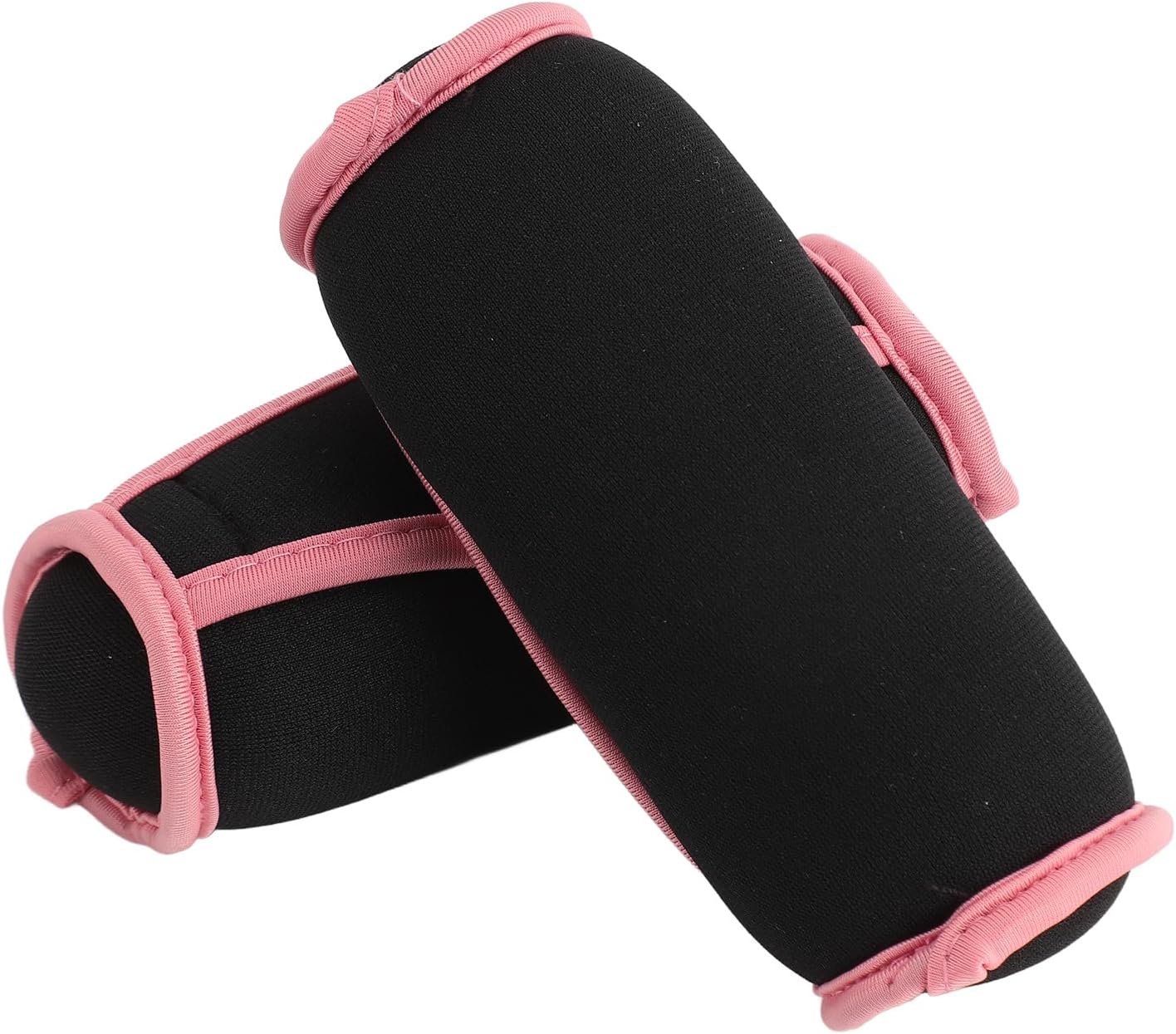 ZJchao Soft Hand Weights Set Comfortable Grip for Running Fitness, 1LB Soft Dumbbells for Men Women, Neoprene Hand Weight Sets,2 X Dumbbells