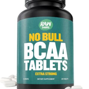BCAA Tablets 1000 mg – Branched Chain Amino Acids Supplement for Muscle Recovery & Energy – Pre or Post Workout BCAAs for Men & Women – 120 Pills – Natural, Pure, GMO Free