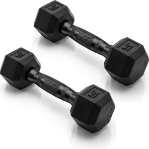 CAP Barbell Coated Dumbbell Weight | Multiple Options Pairs & Sets