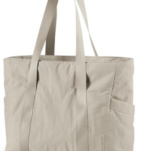 BAGSMART Tote Bag for Women, Tote Bag with Zipper Work Tote with Compartments Nurse Shoulder Hanbag for Travel, Gym