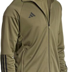 adidas Men’s Sereno Cut 3-Stripes Slim Track Jacket