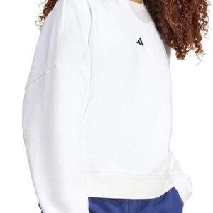 adidas Women’s Essentials Small Logo Feel Cozy Sweatshirt