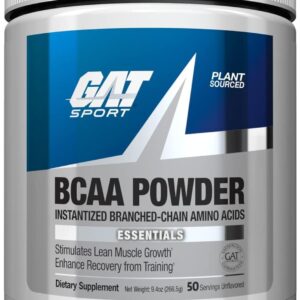 GAT SPORT BCAA Powder Nutritional Supplement, 266.5 Gram