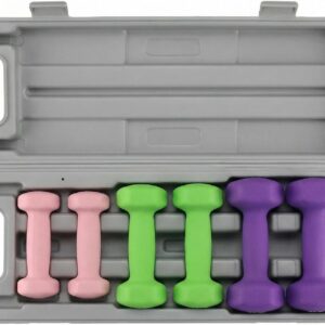 Dumbbell Weight Set for Women, Hex Neoprene Coated Dumbbell Sets,Hand Weight Set for Home Gym,Pairs