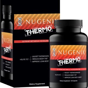 Nugenix Thermo – Thermogenic Fat Burner Supplement Pills for Men, Extreme Metabolic Accelerator, 42 Count