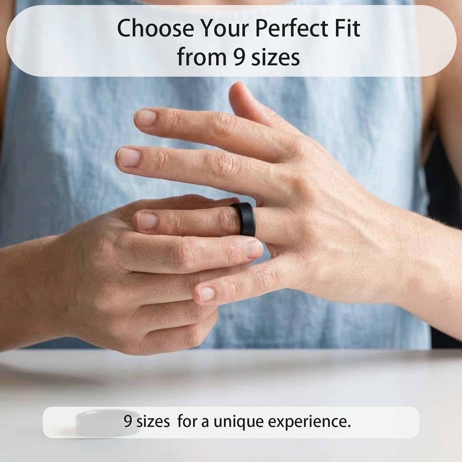 Sizing Kit 1.0, Size Before Buying the Smart Ring, 9 Sizes from Size 6-14, Only Accurate Measurement Smart Ring 1.0 - Image 3