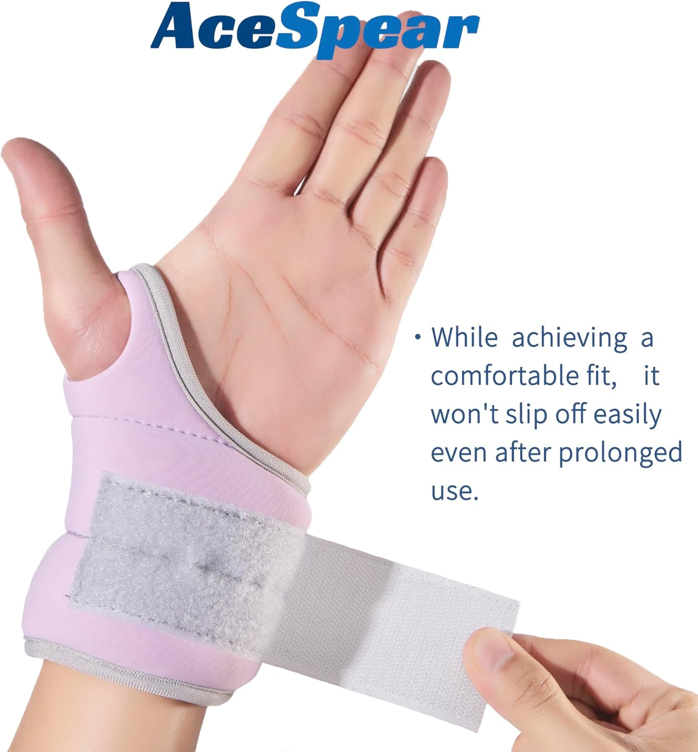 AceSpear Wrist Weights with Thumb Loops Lock for Men Women 1lb*2 2lbs*2 3lbs*2 Ankle Weights Weighted Gloves for Running Strength Training Walking Exercises - Image 5