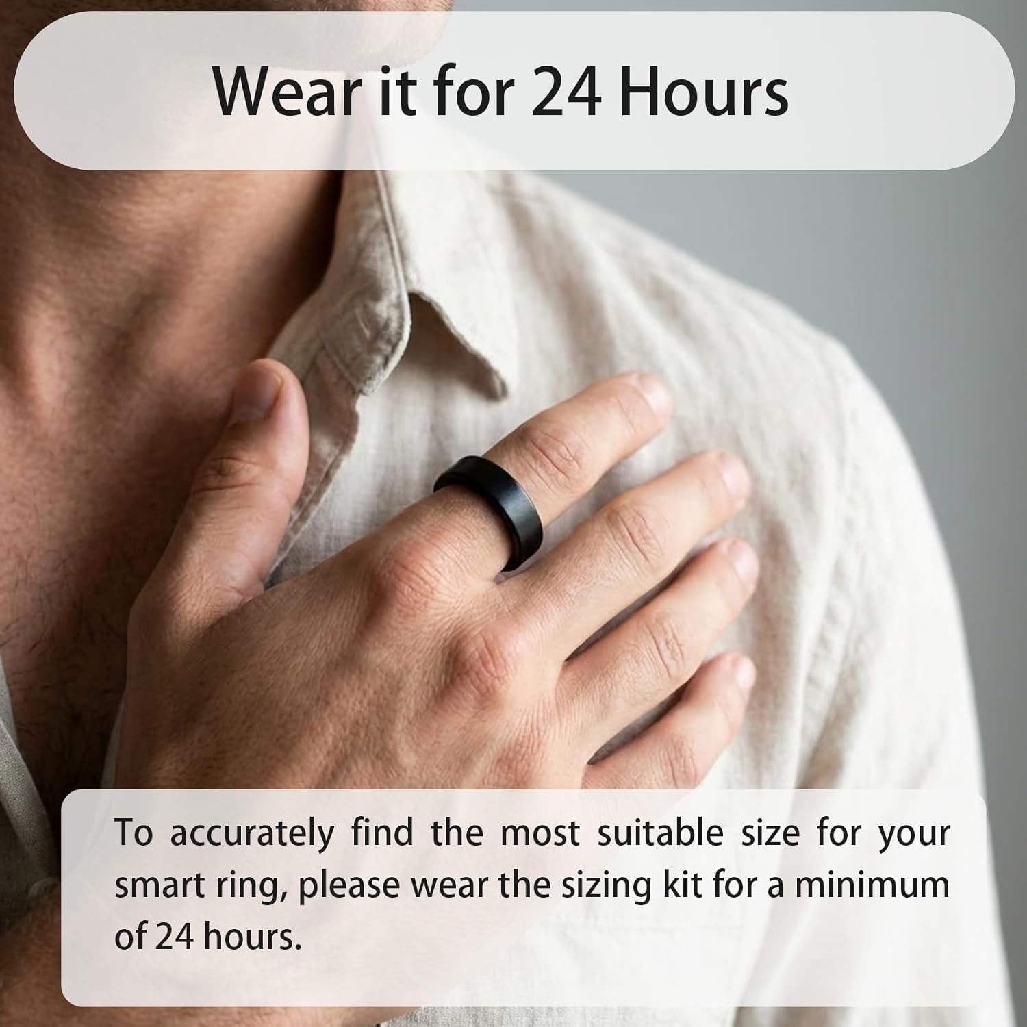 Sizing Kit 1.0, Size Before Buying the Smart Ring, 9 Sizes from Size 6-14, Only Accurate Measurement Smart Ring 1.0 - Image 5