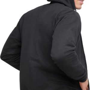 Hanes Men’s Zip-up Hoodie, Ecosmart Fleece Full-zip Hoodie for Men, Hooded Sweatshirt