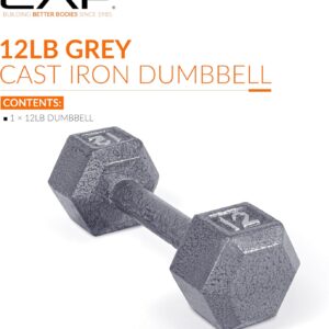 CAP Barbell Cast Iron Hex Dumbbell | Multiple Options