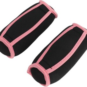 ZJchao Soft Hand Weights Set Comfortable Grip for Running Fitness, 1LB Soft Dumbbells for Men Women, Neoprene Hand Weight Sets,2 X Dumbbells