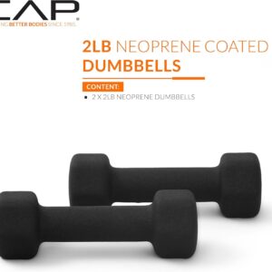 CAP Barbell Neoprene Dumbbell Weights Pairs & Sets | Multiple Colors