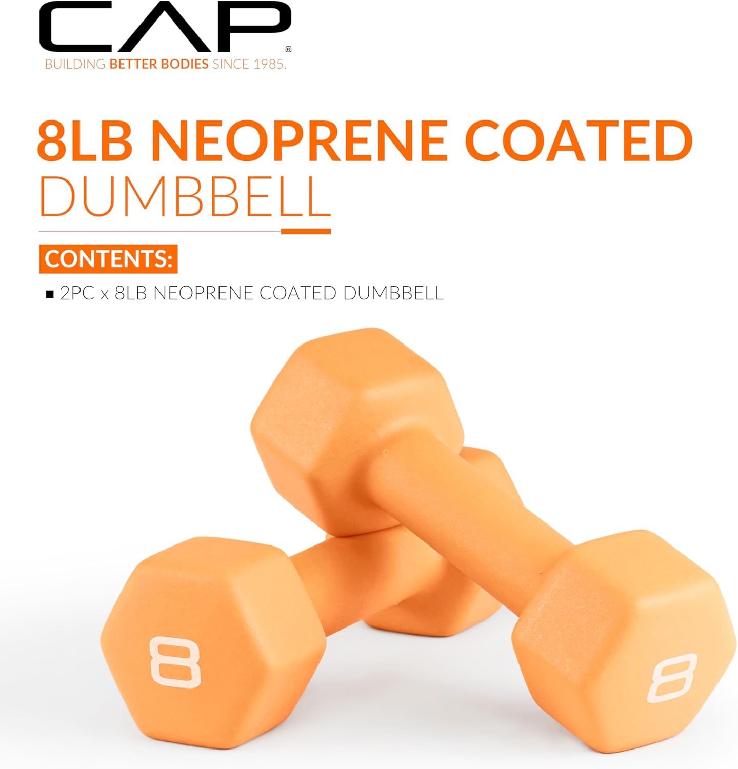CAP Neoprene Coated Dumbbell Weights | Multiple options - Image 2