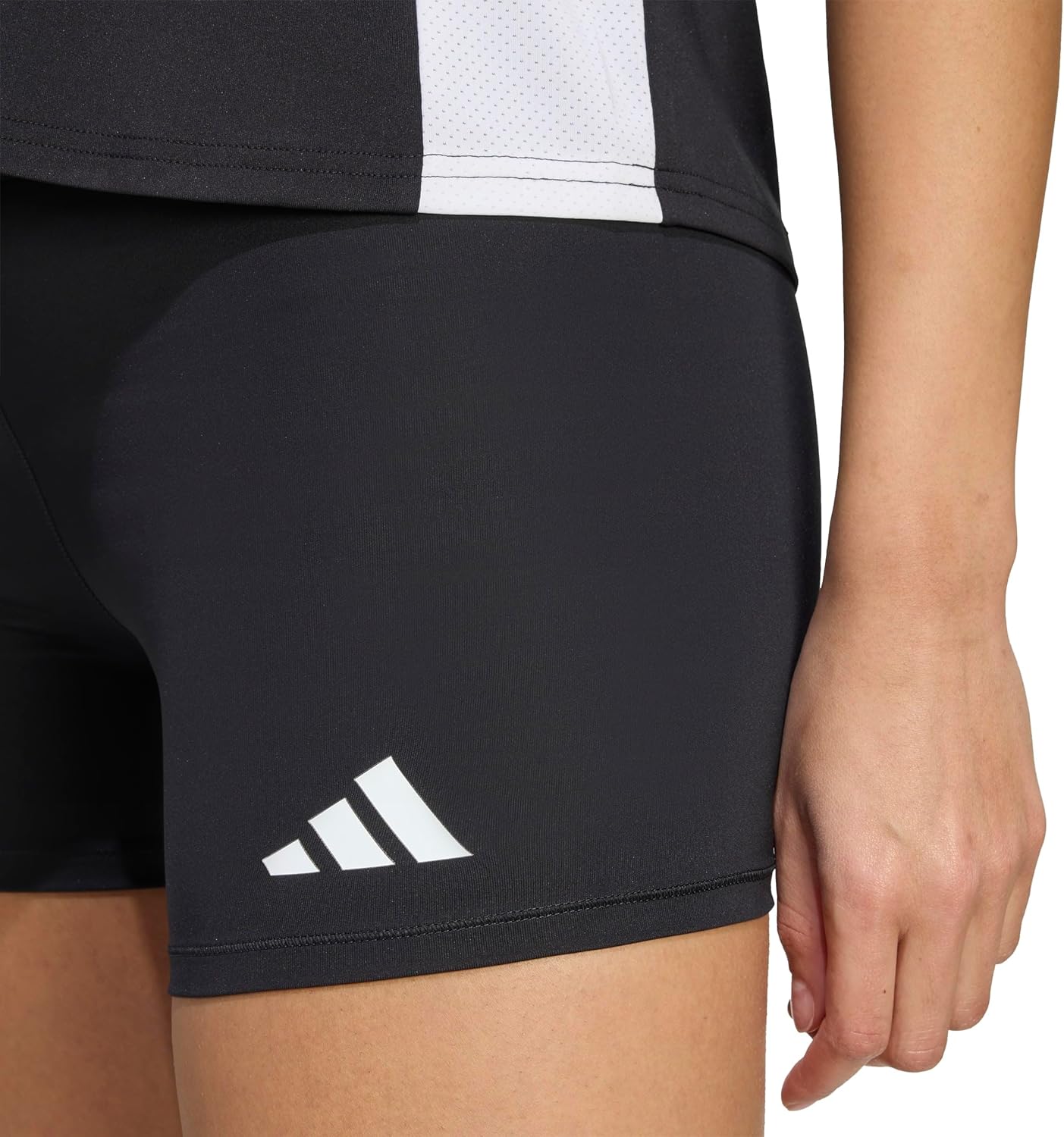 adidas Women's Techfit Period-Proof Volleyball Tight Shorts - Image 4