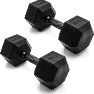 CAP Barbell Coated Dumbbell Weight | Multiple Options Pairs & Sets
